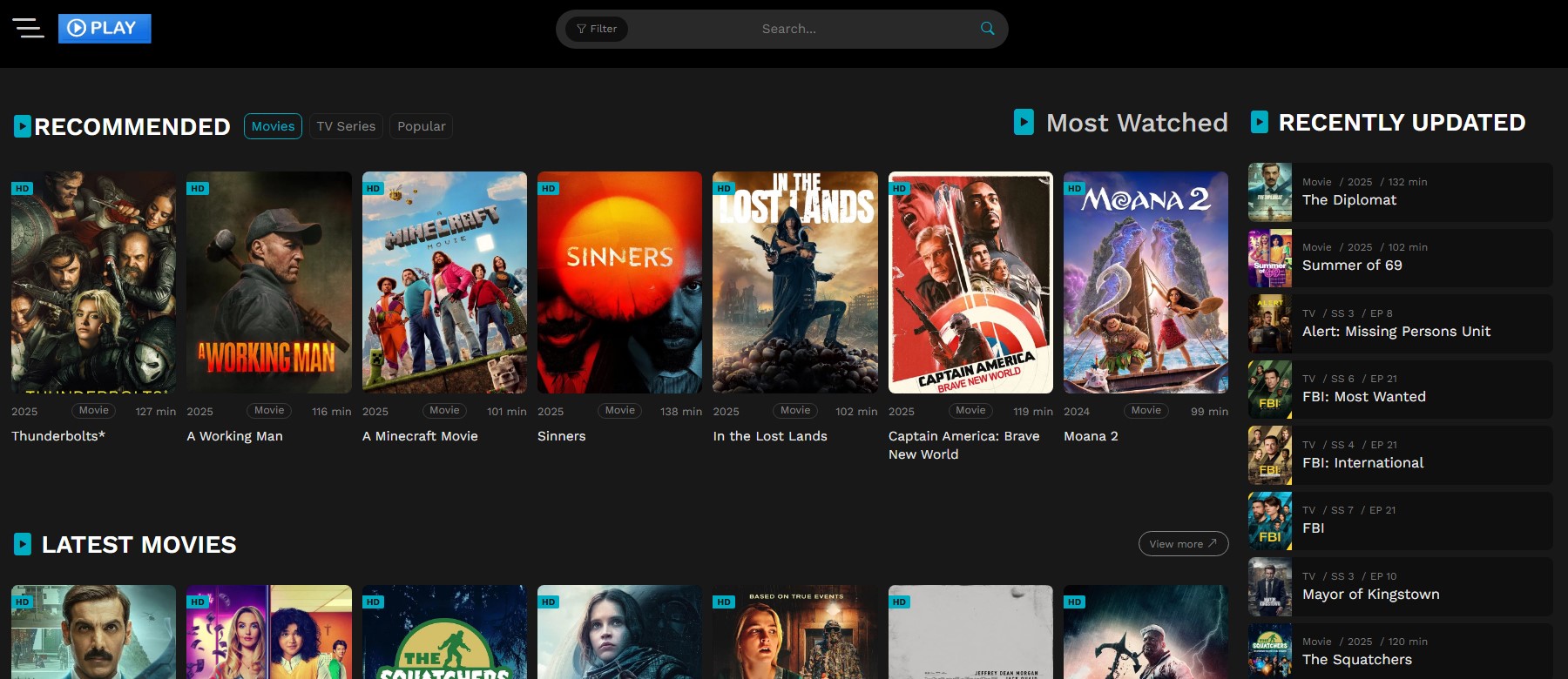 Filmoflix Poster – Streaming Films à Venir en HD